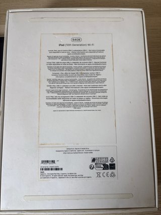iPad 10ª Gen Plata