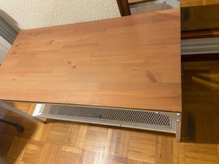 Mesa de centro madera y metal
