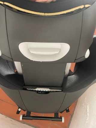 Silla de coche negra