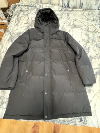 Parka Larga Levi's Talla L Negra