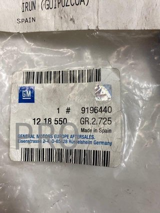 Kit reparacion paragolpes  opel corsa c