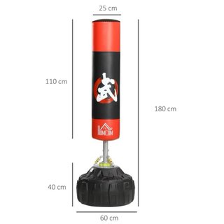 Saco de boxeo de pie 180cm