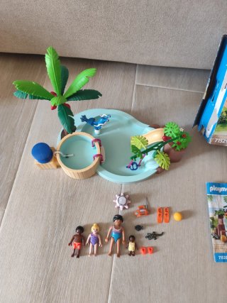 Playmobil 71529 Piscina con tobogán