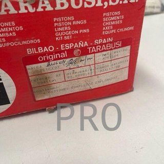 JUEGO DE PISTONES PEUGEOT 6251604
