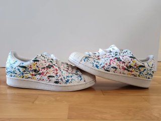 Adidas Superstar Pintura Multicolor