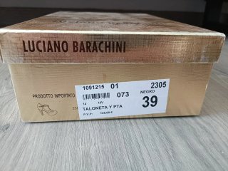 Zapatos de tacón negros Luciano Barachini