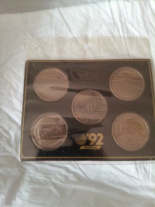 Colección Monedas Expo 92 Sevilla