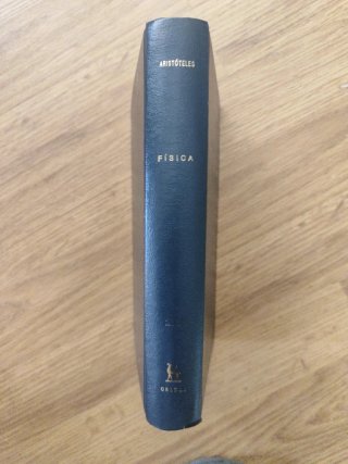 Libro Física de Aristóteles Clásica Gredos