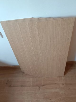 Baldas flotantes de madera