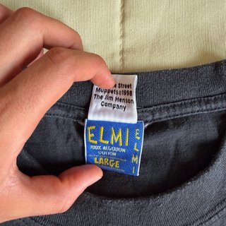 Camiseta Vintage Ernie Barrio Sésamo 1998