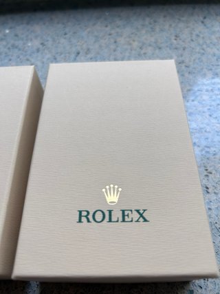 Rolex funda reloj estuche verde