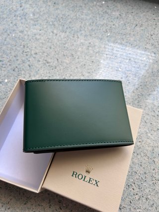 Rolex funda reloj estuche verde