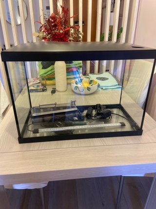 Acuario 75L con accesorios