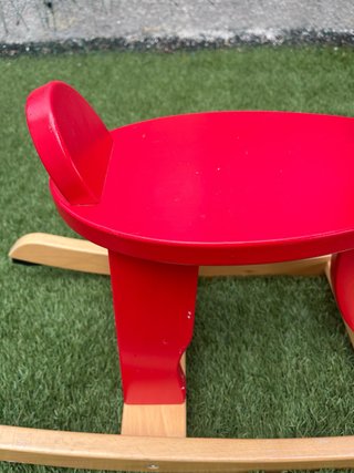 Mecedora reno infantil madera