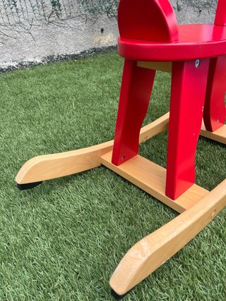 Mecedora reno infantil madera