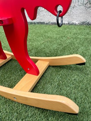 Mecedora reno infantil madera