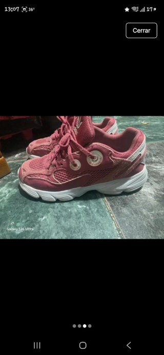 Zapatillas Adidas Niña Rosa Talla X Talla 34