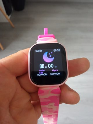 Reloj Smartwatch Rosa Camuflaje