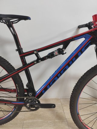 Bicicleta Haibike Doble Suspensión Carbono