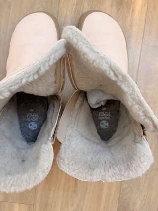 Botas Zapato Feroz Adulto – Alcoy Beige Piel 40