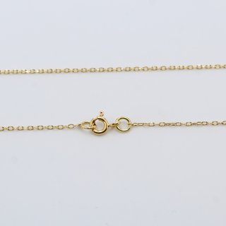 Cadena de oro de 18k. Peso: 2.48 gr.