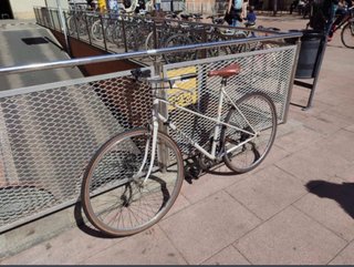 Bicicleta Peugeot Blanca