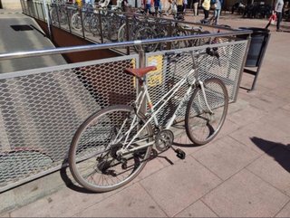Bicicleta Peugeot Blanca