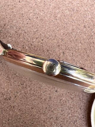 Omega Automático Oro 18k Bumper Ref 2618