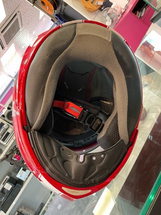 Casco Moto Caberg Rojo