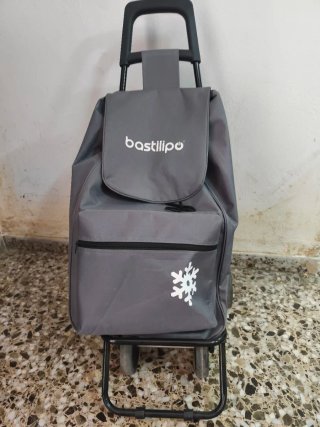 Carro de la compra Bastilipo gris