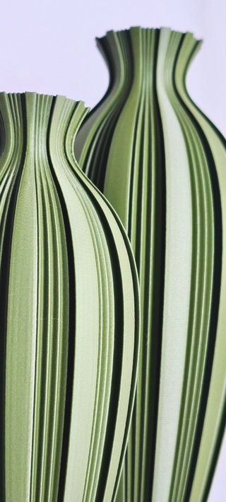 Jarrón KOVA Diseño Moderno Negro