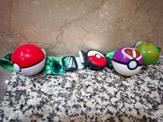 Cinturón Pokémon con Pokébolas