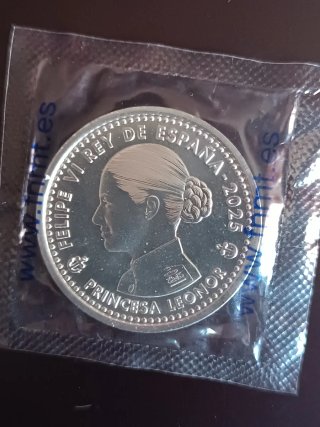 Monedas Plata España 2022-2025