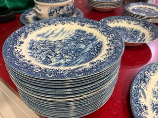 Vajilla Inglesa Porcelana 37 Piezas