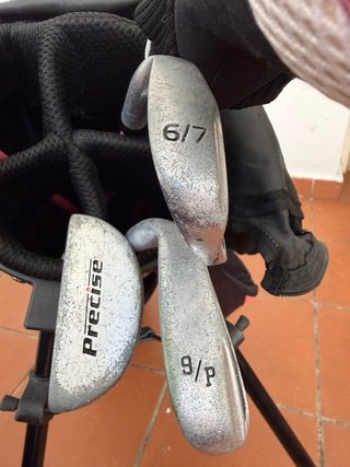 Bolsa y palos golf infantil Precise