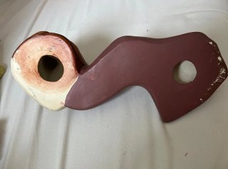 Figura cerámica mexicana mujer artesanal
