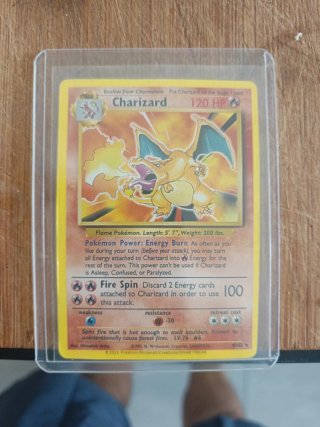 Carta Pokémon Charizard Stage 2 120 HP