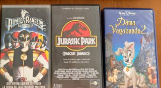 Lote 12 VHS. 10 son VHS Disney Clásicos Original