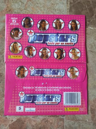 Photocards Popstars Todo por un Sueño Panini