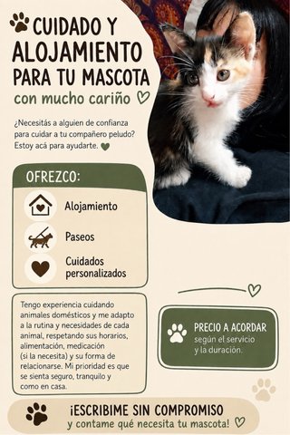Paseos y alojamiento para tu mascota