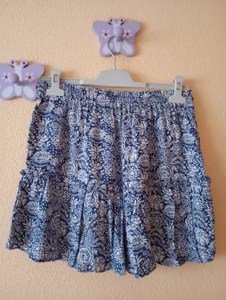 Falda pantalón Zara estampada
