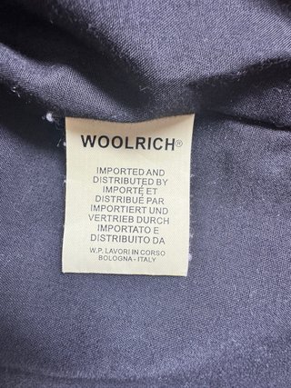 Woolrich Field Jacket Negra
