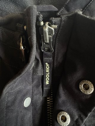Woolrich Field Jacket Negra