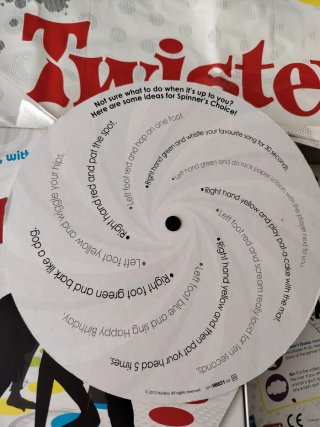 Juego Twister ENGLISH INGLÉS