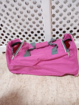 Bolso deportivo rosa