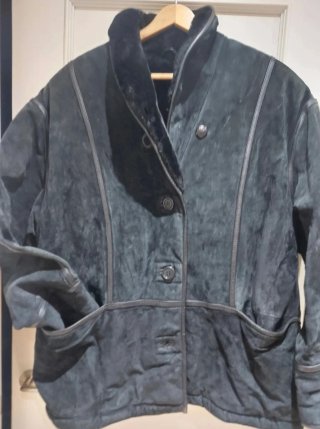 Alta Peletería Piel Auténtica Vintage Impecable L