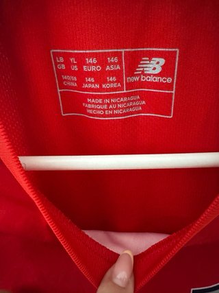 Camiseta New Balance AYSO United. 146cm