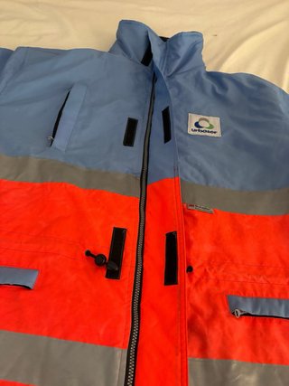 Chaqueta alta visibilidad Urbaser impermeable