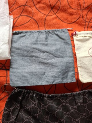 Lote 7 Bolsas Guardapolvo Originales Gucci