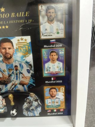 Cuadro personalizado Leo Messi mundial